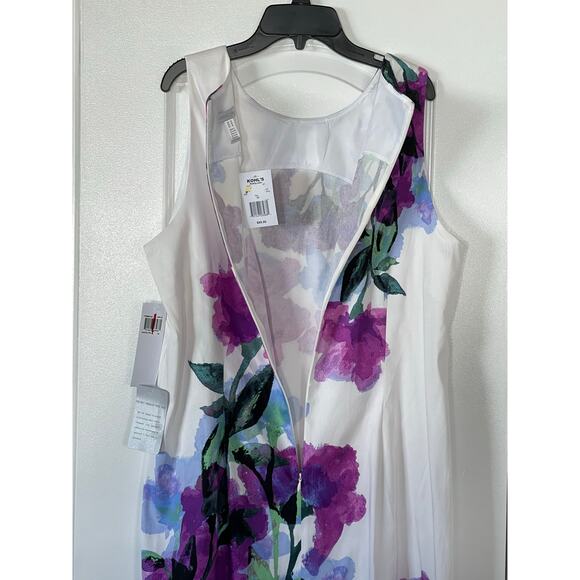 NWT Women's London Times Sleeveless Shift Mini Dress Size 16 - Picture 9 of 10